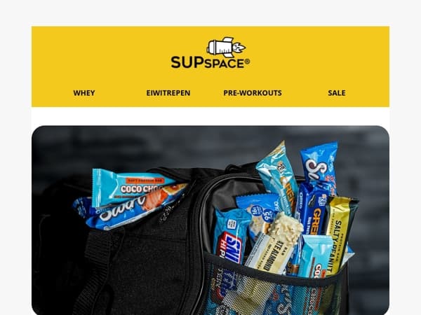 🍫 Psst, nog even... tot 50% korting op eiwitrepen