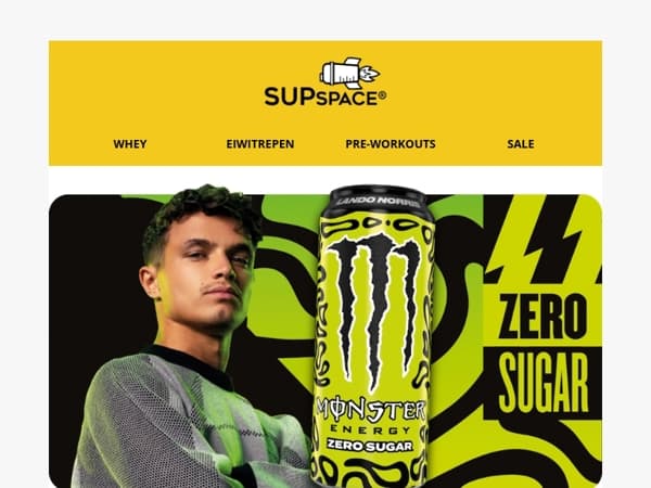 🏁 NIEUW: Monster Lando Norris Zero Sugar nu beschikbaar