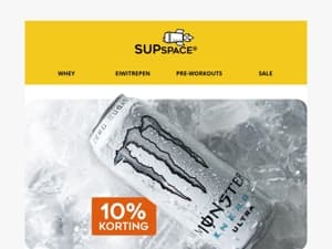 💥 10% korting op Monster Energy
