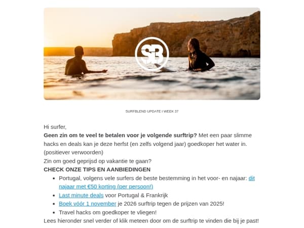 Surf meer, betaal minder: 4 budget hacks ✈ 
