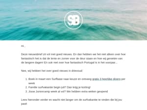 Gratis diners en nog meer korting