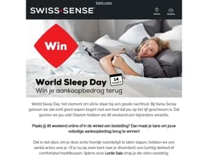 Vandaag is het world sleep day!