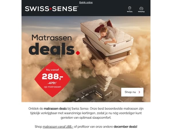 Profiteer van de beste matrassen mét hoge kortingen