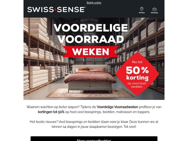 De voordelige voorraadweken zijn gestart 🤩