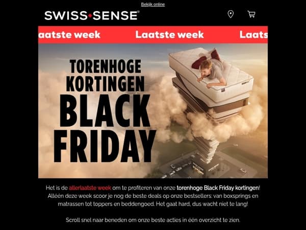Laatste week | Grijp nu jouw Black Friday bestseller