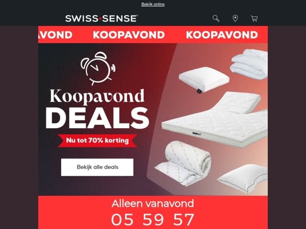 De Koopavond Deals zijn live ⏰