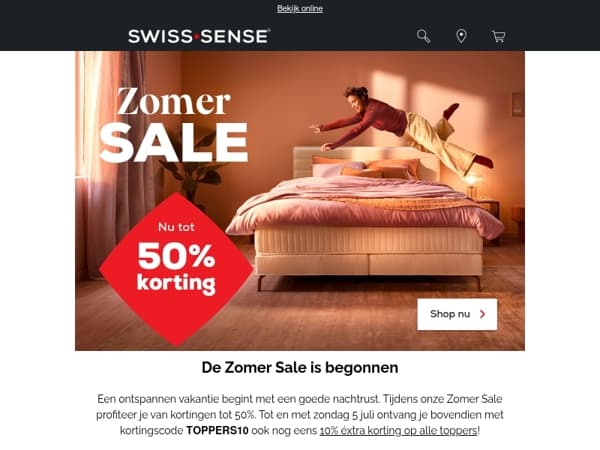 De Zomer Sale is begonnen ☀️