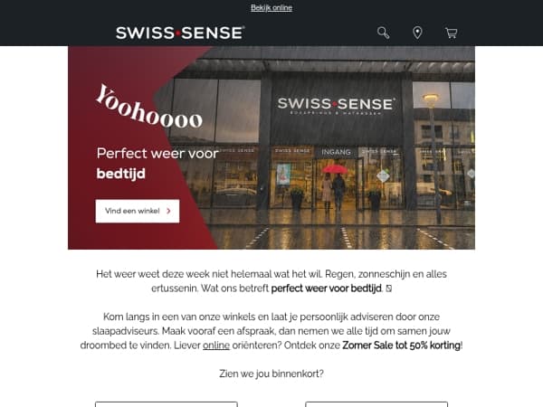Regen of zonneschijn, bij ons ben je altijd welkom!