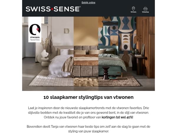 Ontdek de slaapkamer stylingtips van vtwonen