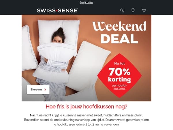 Je kussen is viezer dan je denkt… 👀