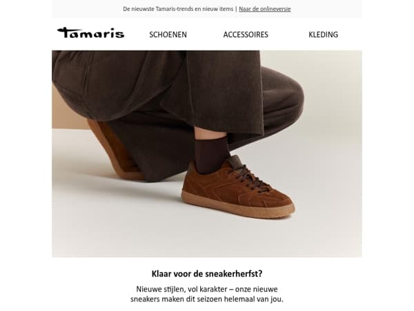 Onze must-have sneakers voor het herfstseizoen 👟