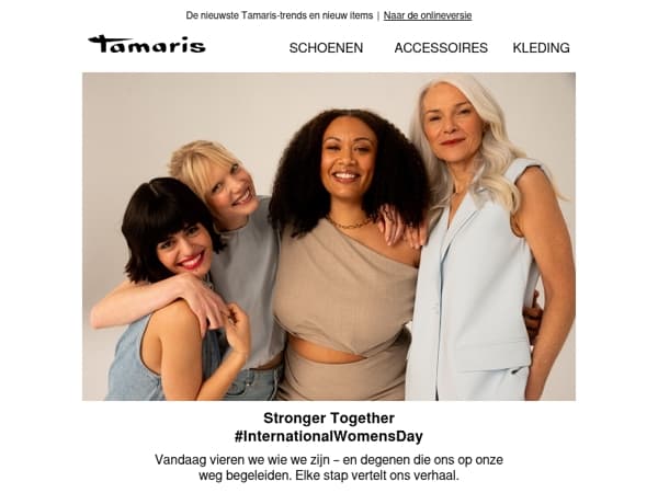 Stronger Together – vandaag vieren we alle vrouwen!