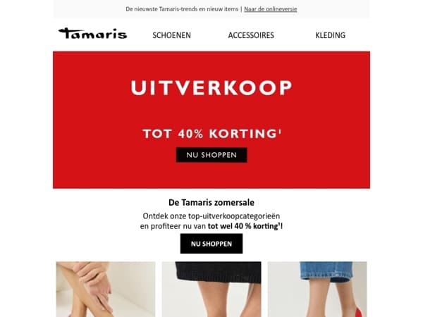 Zomersale: tot wel 40% korting op je zomergarderobe 🤩