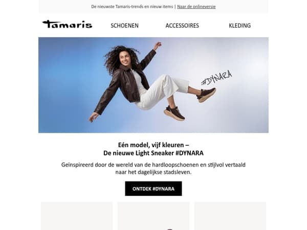 Onze nieuwe lichte sneaker: #DYNARA