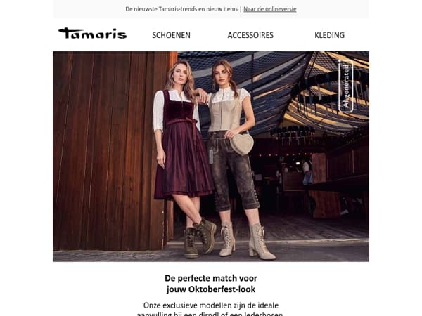 Stijlen voor je Oktoberfest-outfit 🥨