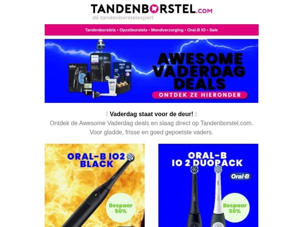 Tadaa, deze zijn voor papa!! 💪