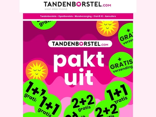 1+1 gratis acties op zonbescherming 🔥