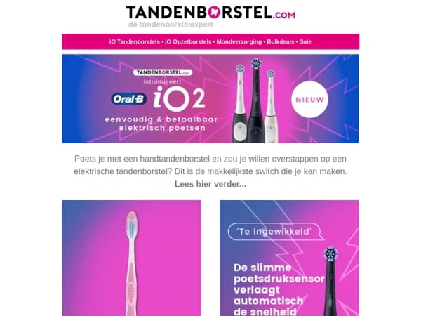 Nieuw: Oral-B iO2 🤩