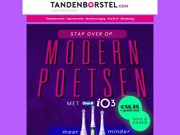 Nog 6 dagen om over te stappen! 🤩