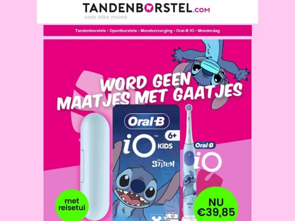 Daar is die..iO Stitch 💙