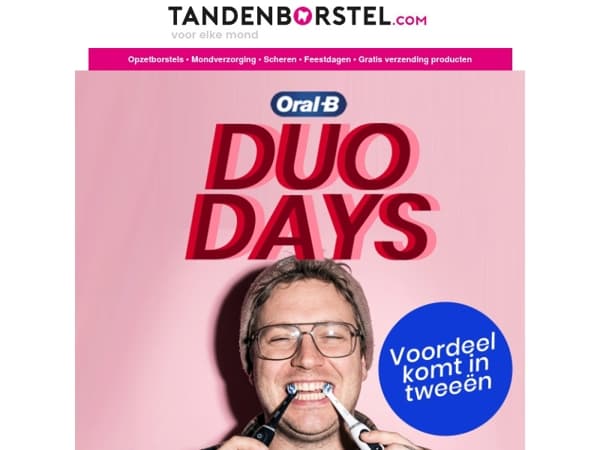 Eén voor jou. Eén voor...? 👀 De Duodays zijn terug!