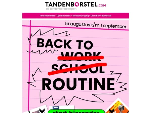 Back to routine in 3… 2… 1… 🚀