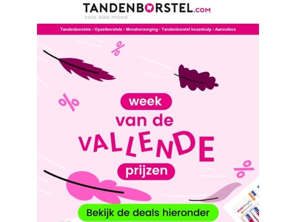 Lekkere prijzen met De Week van de Vallende Prijzen