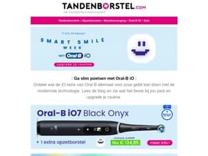 Smart Smile week met Oral-B iO 🤖