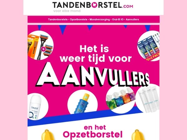 Aanvullers en Opzetborstel Wisselalert 🔥