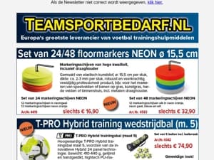 NIEUW! Set van 24 platte markeerschijven NEON slechts € 16,90