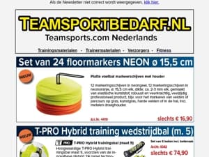 NIEUW! Set van 24 platte markeerschijven NEON slechts € 16,90 
