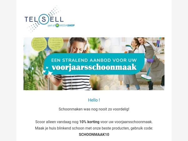 Alleen vandaag nog voordeel!