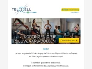 Fit & ontspannen met 20% korting!