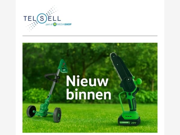 Nieuwe producten voor in de tuin!