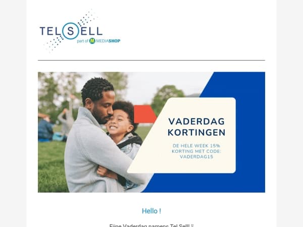 Fijne vaderdag!