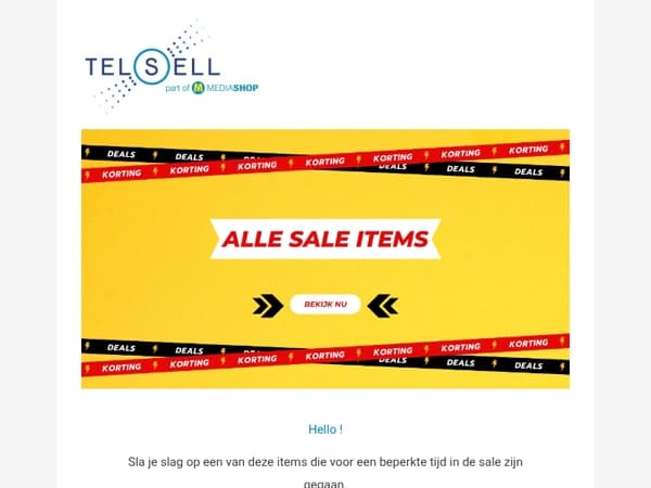 Tot meer dan 60% korting
