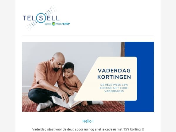 Haal nog snel je Vaderdagcadeau!