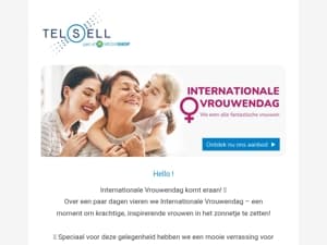 We vieren samen vrouwendag!