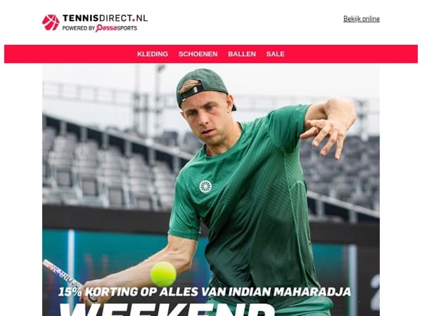 15% korting op alles van Indian Maharadja