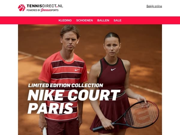 Outfits van je favoriete tennissers