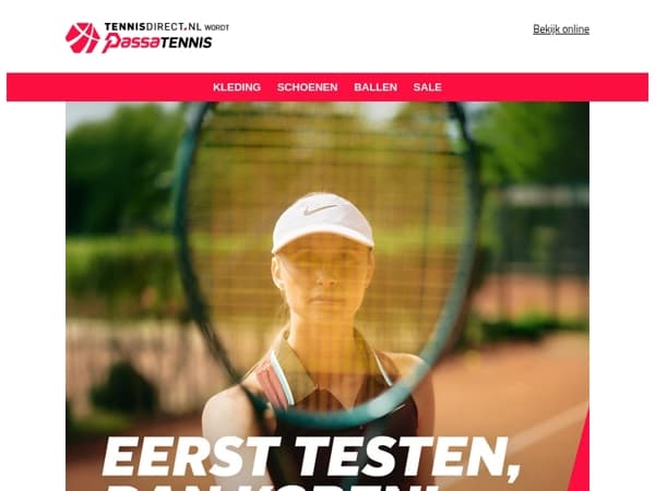 Eerst testen, dan kopen!