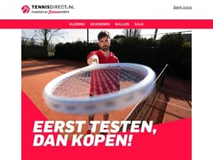 Eerst testen, dan kopen: ontdek onze testrackets!