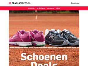 Koop nu de nieuwste schoenen met 10% extra korting!