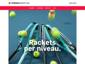 Het juiste racket maakt het verschil!