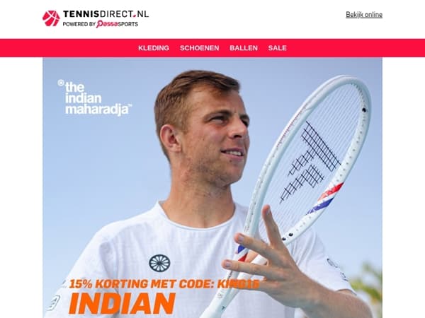 KONINGSDAGACTIE - 15% korting op Indian Maharadja