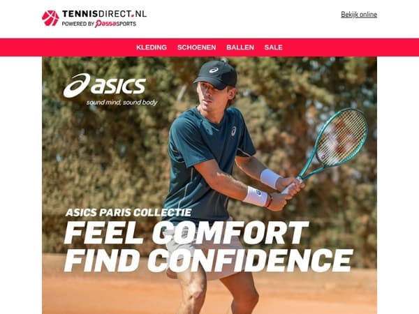 ASICS Paris collectie: dé keuze van tourspelers