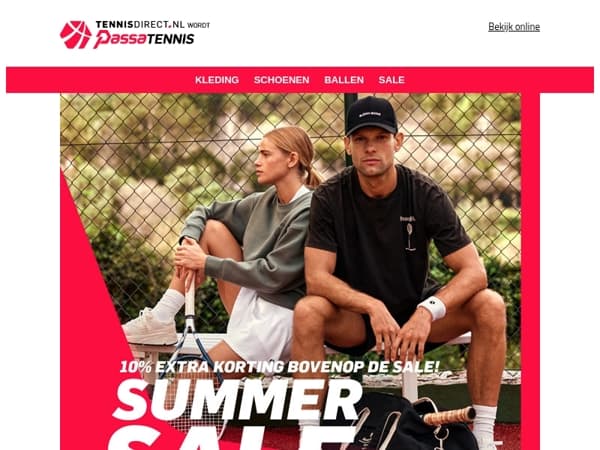 SUMMERSALE! 10% extra korting op alles in de sale!