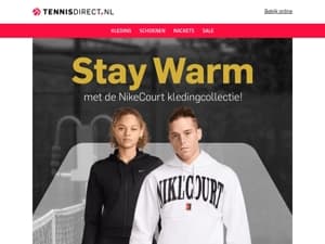 STAY WARM met Nike!