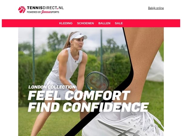 ASICS London collectie: stijlvol wit en unieke performance