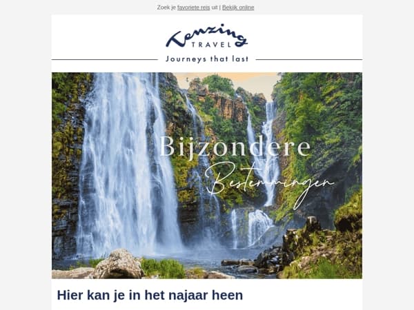 Waar wil jij dit najaar heen?